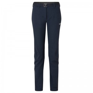 Dark Blue Montane Terra Stretch Lite Women's Trousers | PJX9299BG