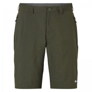Dark Green Montane Terra Men's Shorts | DCW13100JC