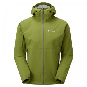 Green Montane Minimus Lite Men's Waterproof Jackets | NTV8423UU