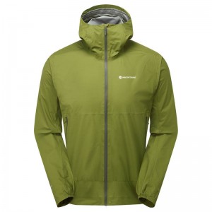 Green Montane Phase Nano Men's Waterproof Jackets | FEJ8640NA
