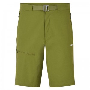 Green Montane Tenacity Men's Shorts | DAA8151QZ