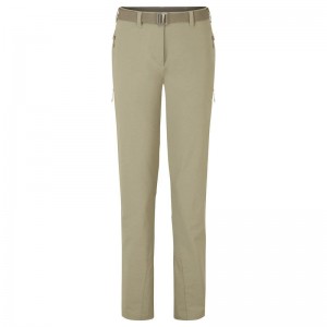 Khaki Montane Terra Stretch Women's Trousers | UMF854QS