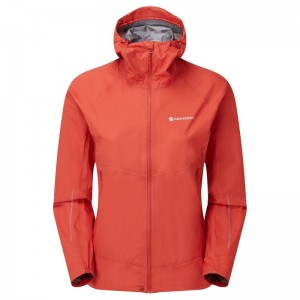 Orange Montane Spine Women's Waterproof Jackets | VGP1546XA