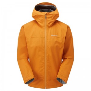 Orange Montane Spirit Men's Waterproof Jackets | RYR10011CD