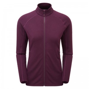 Purple Montane Protium Women's Fleece Jackets | KVE9314XY