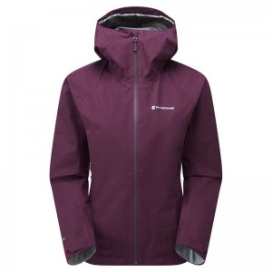 Purple Montane Spirit Women's Waterproof Jackets | CEV9663IW