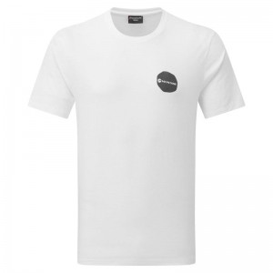 White Montane Transpose Men's T Shirts | JBS1729EI