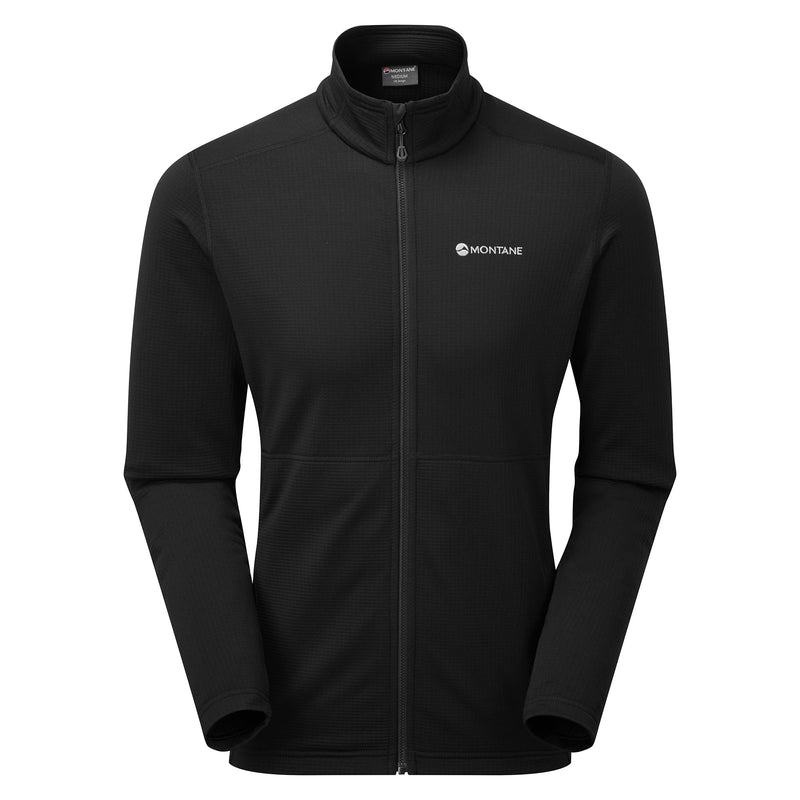 Black Montane Protium Men's Fleece Jackets | UBA1232KZ