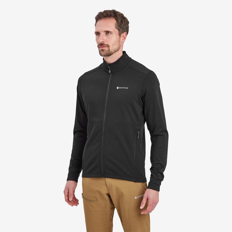 Black Montane Protium Men's Fleece Jackets | UBA1232KZ