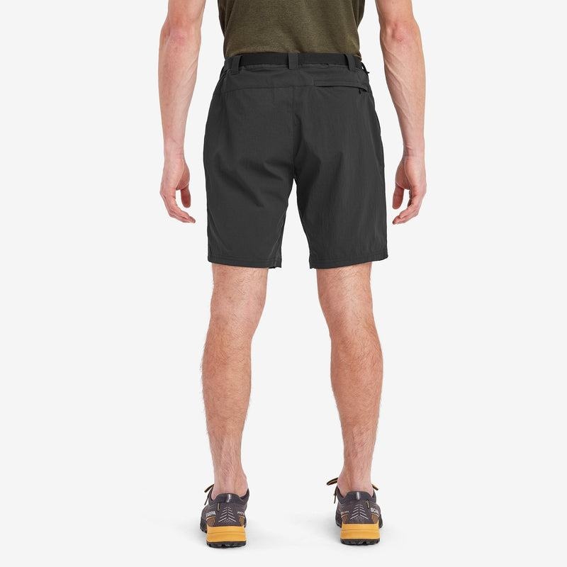 Black Montane Terra Lite Men's Shorts | KWA5412RV