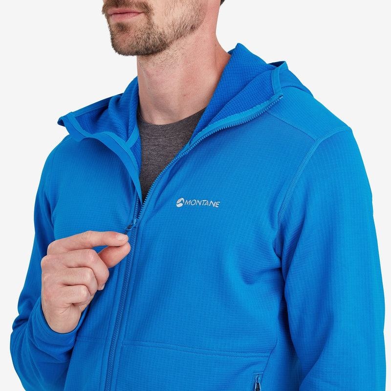 Blue Montane Protium Hooded Men's Fleece Jackets | UPH8941TI