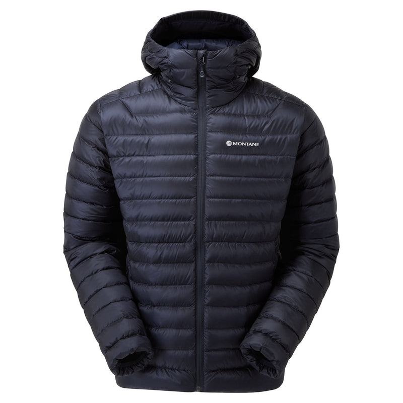 Dark Blue Montane Anti-Freeze Hooded Men\'s Down Jackets | ZGO3085CO
