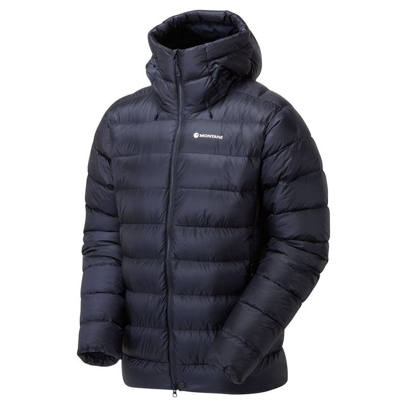 Dark Blue Montane Anti-Freeze XT Hooded Men's Down Jackets | URW7523TA