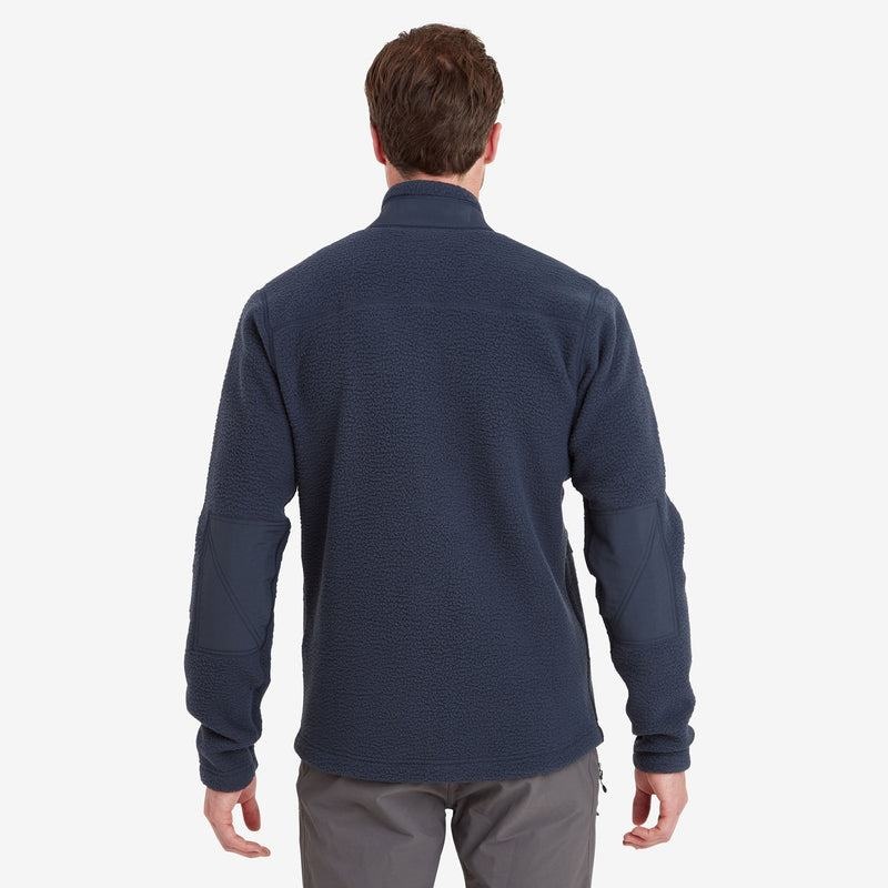 Dark Blue Montane Chonos Men's Fleece Jackets | AFQ9182HK