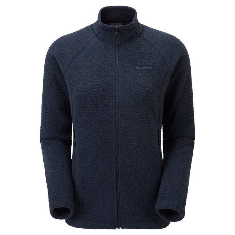 Dark Blue Montane Chonos Women\'s Fleece Jackets | FXV596XI