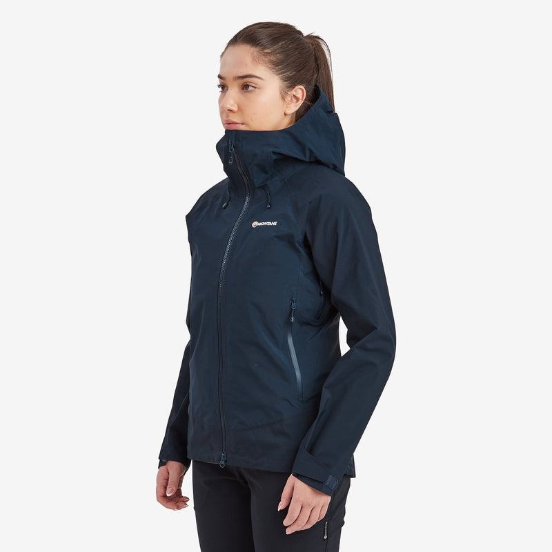 Dark Blue Montane Phase XPD Women's Waterproof Jackets | SGS9089JL