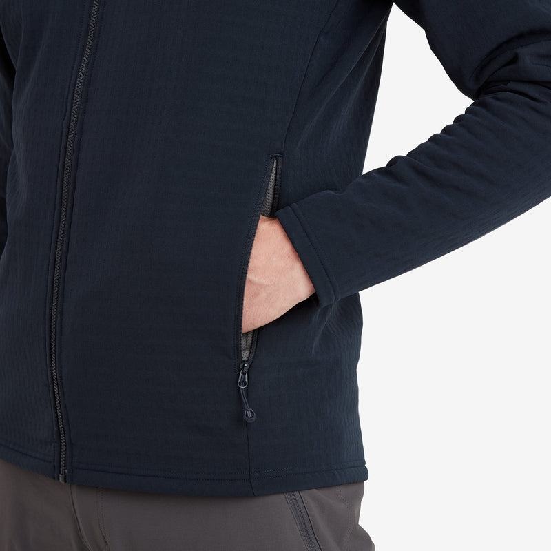 Dark Blue Montane Protium XT Men's Fleece Jackets | YRQ2977OY