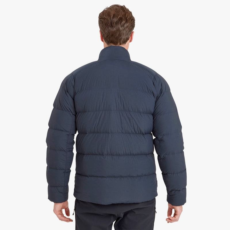 Dark Blue Montane Tundra Men's Down Jackets | PMZ3933GY