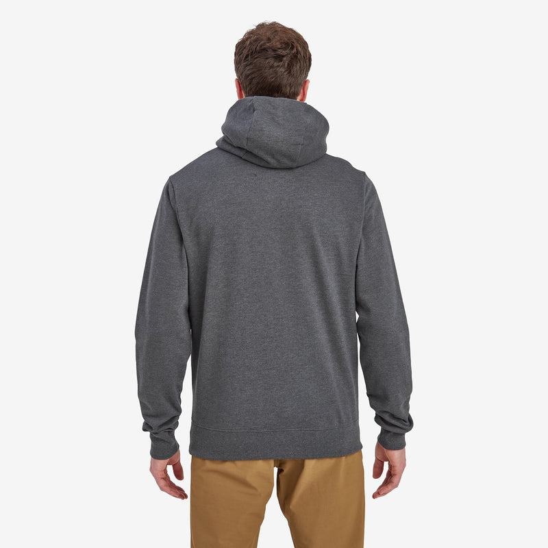 Dark Grey Montane Mono Logo Men's Hoodie | YAX3961GC