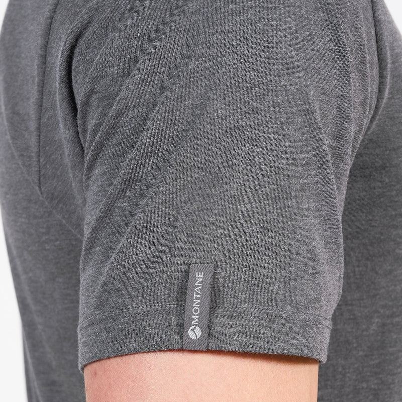 Dark Grey Montane Phase Men's T Shirts | HWN598TZ