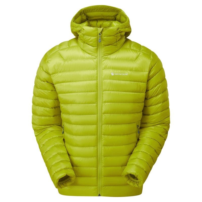 Green Montane Anti-Freeze Hooded Men\'s Down Jackets | PZU453CI