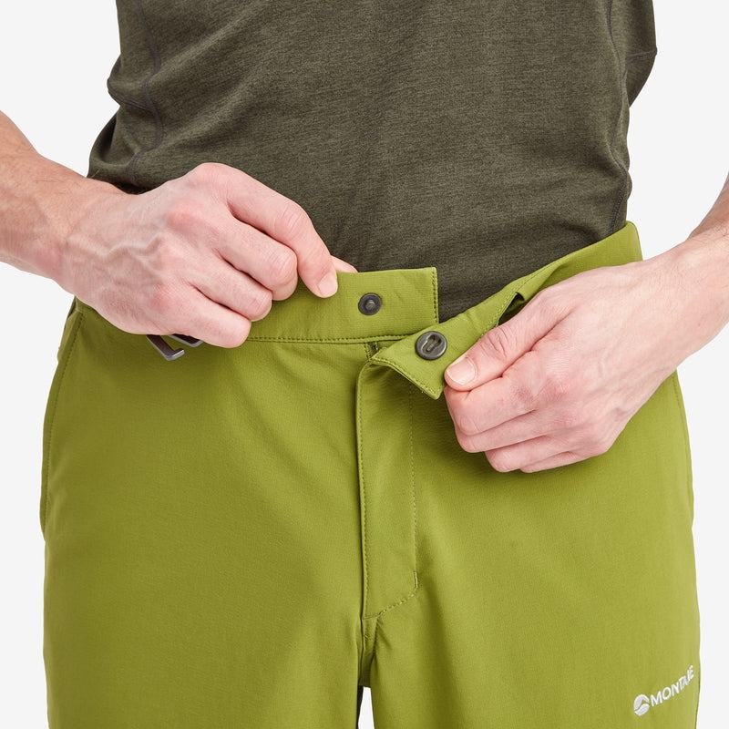 Green Montane Tenacity Lite Men's Shorts | YPS1866ZS
