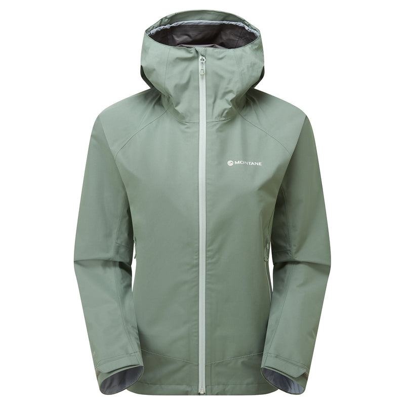 Grey Green Montane Spirit Women\'s Waterproof Jackets | ZUE5782TB