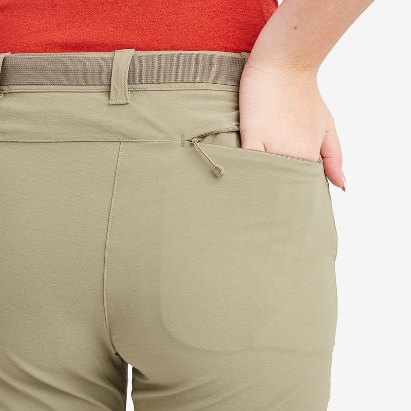 Khaki Montane Terra Stretch Lite Women's Trousers | RCH9491IU