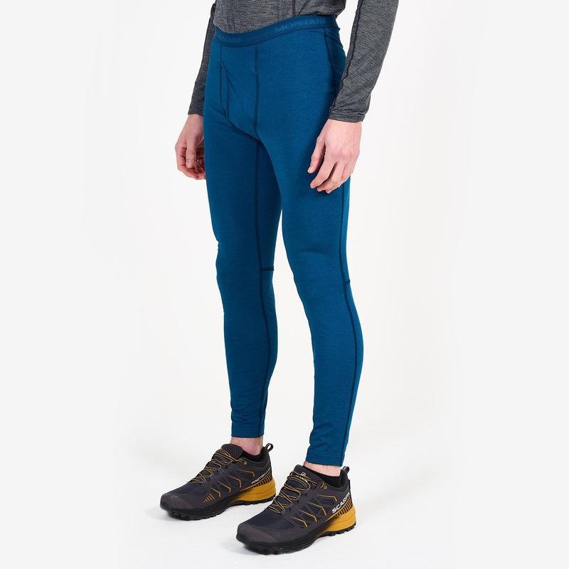 Navy Blue Montane Dart Thermo Long Johns Men's Leggings | HND6071TG