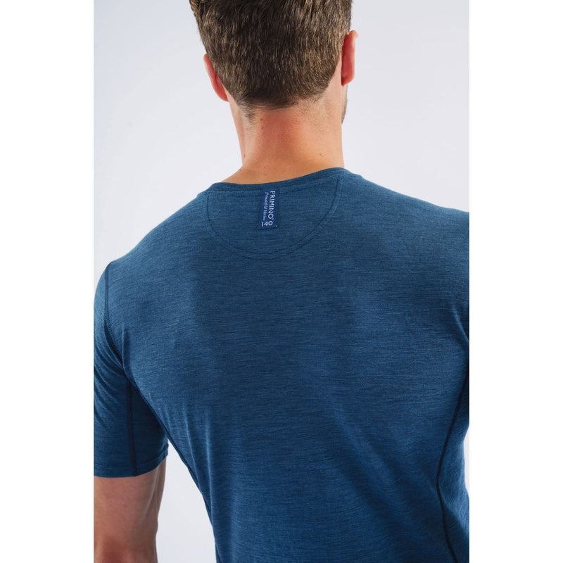 Navy Blue Montane Primino 140 Men's T Shirts | CFH9043LG