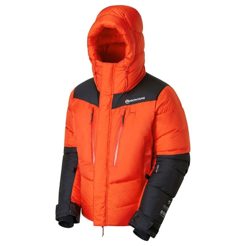 Orange Black Montane Apex 8000 Men's Down Jackets | EED2918TM