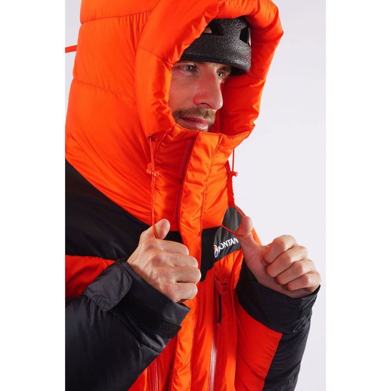 Orange Black Montane Apex 8000 Men's Down Jackets | EED2918TM