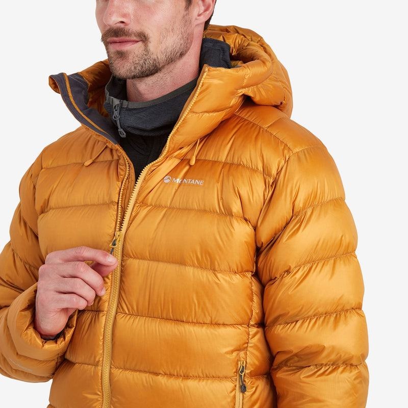 Orange Montane Anti-Freeze XT Hooded Men's Down Jackets | MKR3921SY