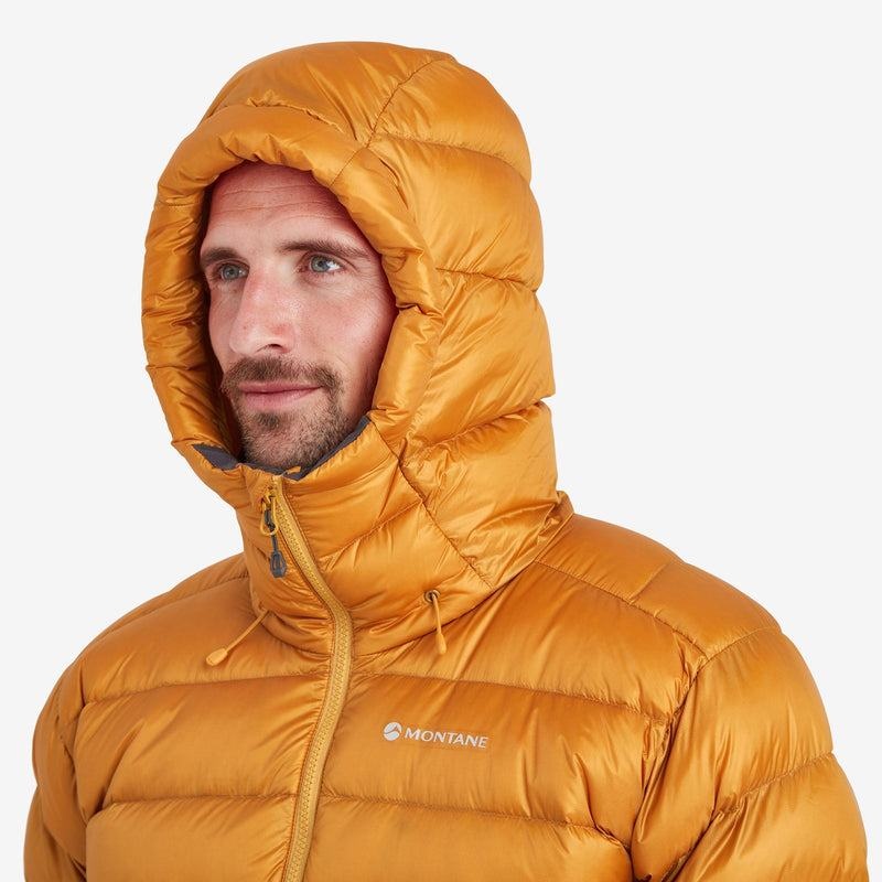 Orange Montane Anti-Freeze XT Hooded Men's Down Jackets | MKR3921SY