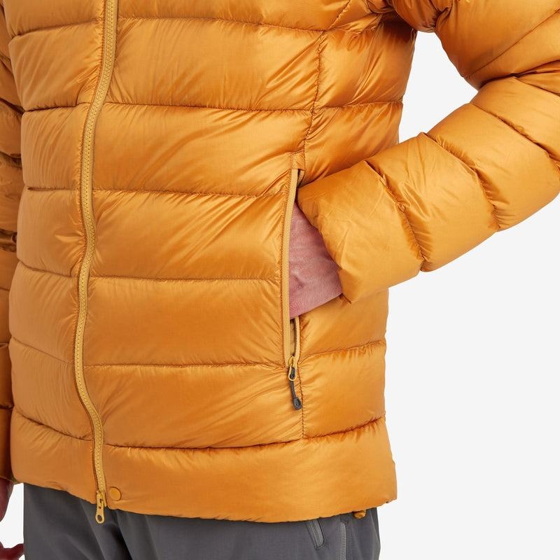 Orange Montane Anti-Freeze XT Hooded Men's Down Jackets | MKR3921SY