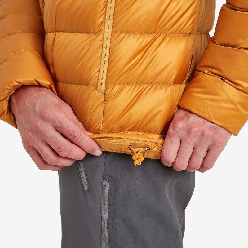 Orange Montane Anti-Freeze XT Hooded Men's Down Jackets | MKR3921SY
