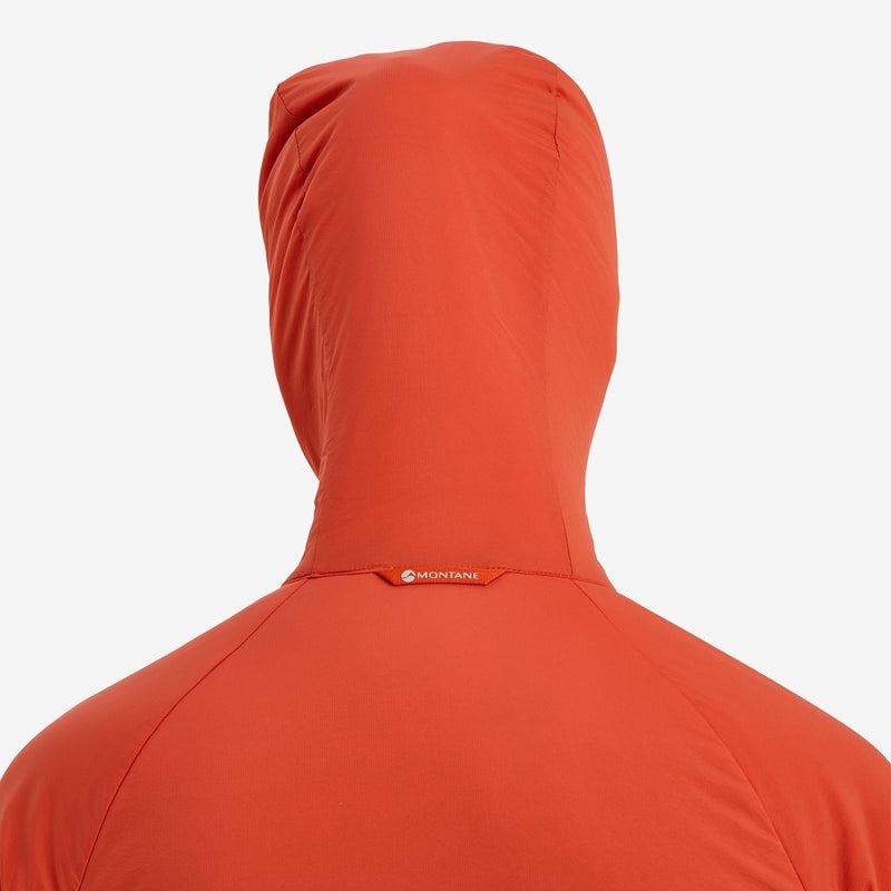 Orange Red Montane Fireball Lite Hooded Women's Insulated Jackets | JKS3636WN