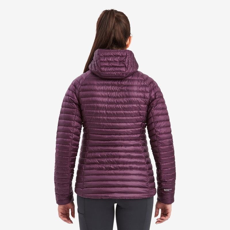 Purple Montane Anti-Freeze Lite Hooded Women's Down Jackets | HGH5454TQ