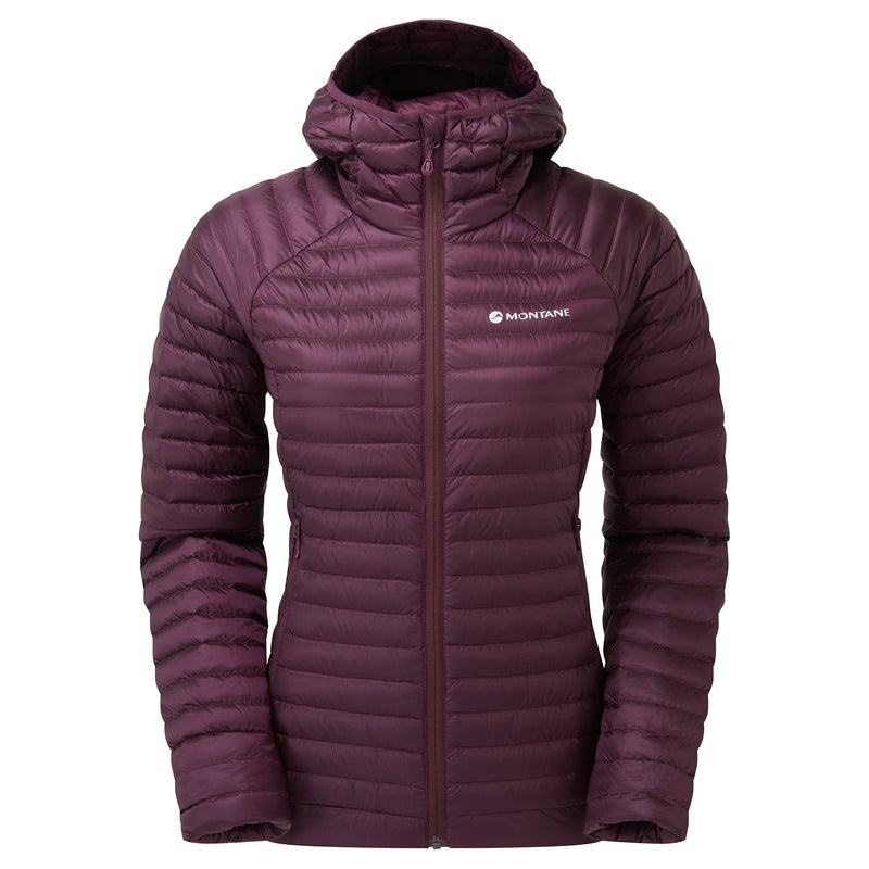 Purple Montane Anti-Freeze Lite Hooded Women\'s Down Jackets | HGH5454TQ