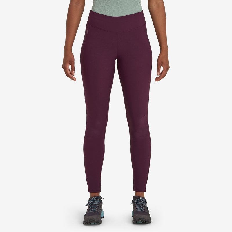 Purple Montane Ineo Women's Leggings | JDW5044UG