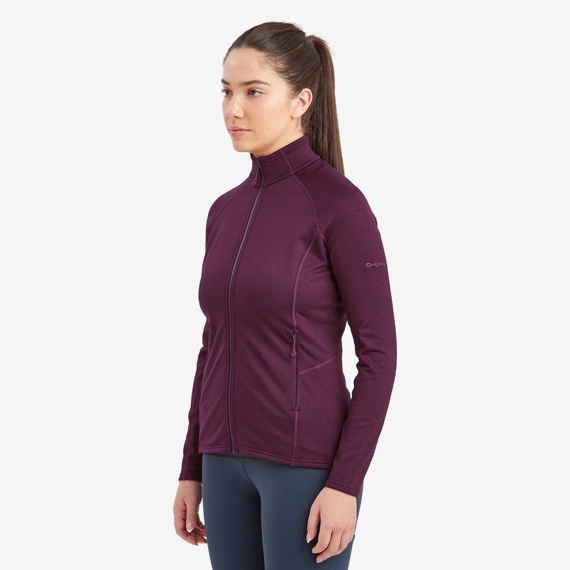 Purple Montane Protium Women's Fleece Jackets | KVE9314XY