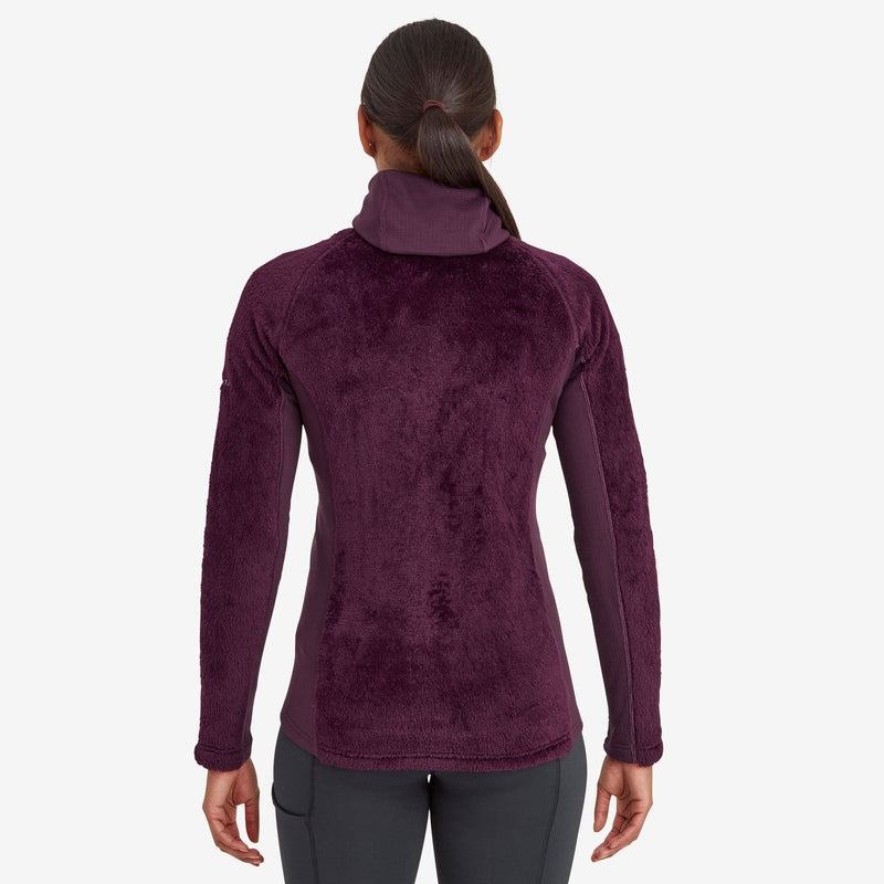 Purple Montane Protium XPD Hooded Women's Fleece Jackets | NWO1357MW