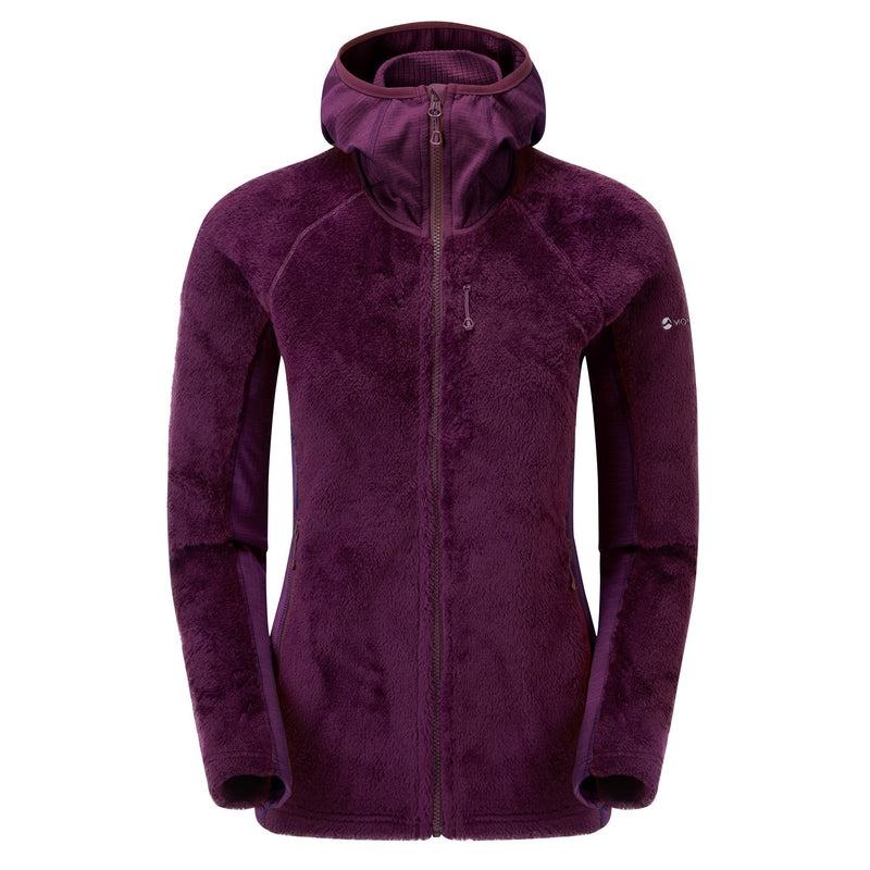 Purple Montane Protium XPD Hooded Women\'s Fleece Jackets | NWO1357MW