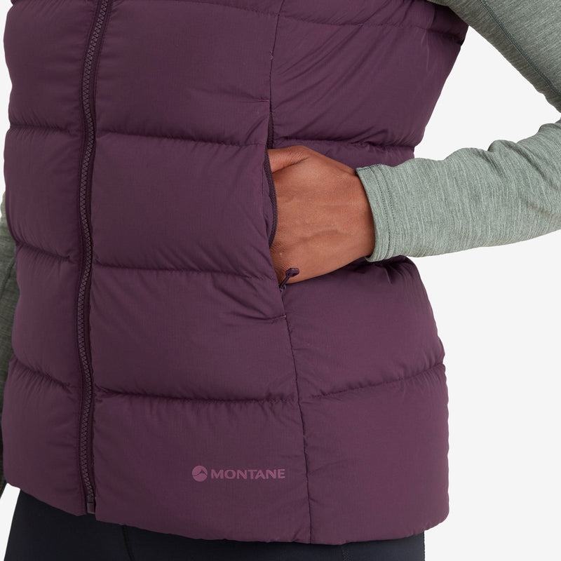 Purple Montane Tundra Down Women's Vest | HPW1031XH