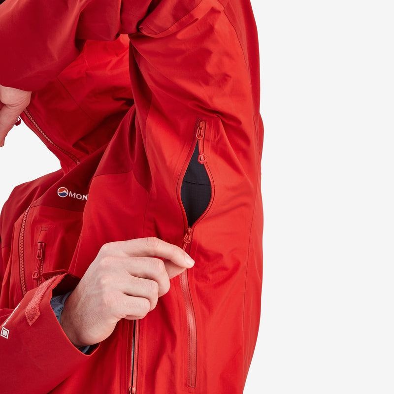 Red Montane Phase XPD Men's Waterproof Jackets | NKZ7357ZR